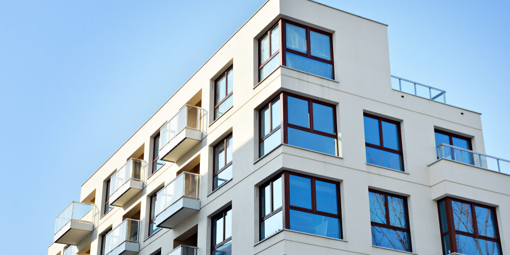 Facade,Of,A,Modern,Apartment,Building